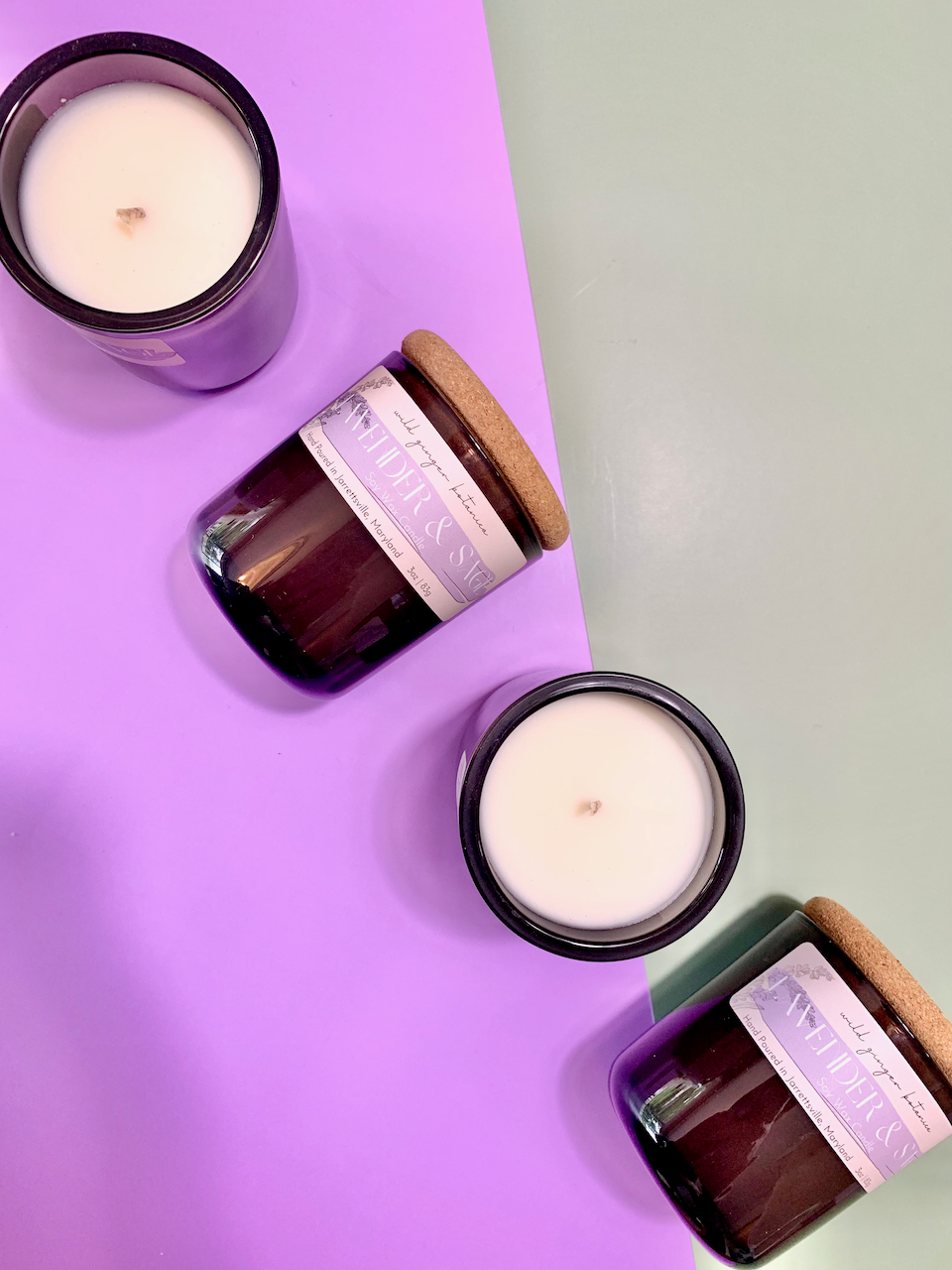 Lavender & Sage - 3oz Candle