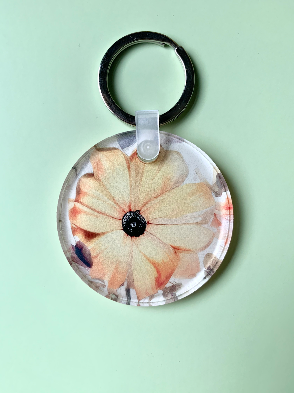 Yellow Flower - Acrylic Keychain
