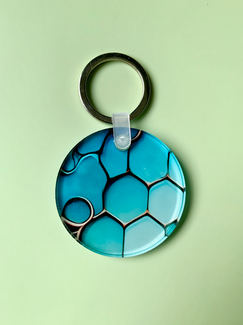 Blue Hive - Acrylic Keychain
