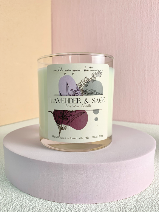 Lavender & Sage - 10oz Candle