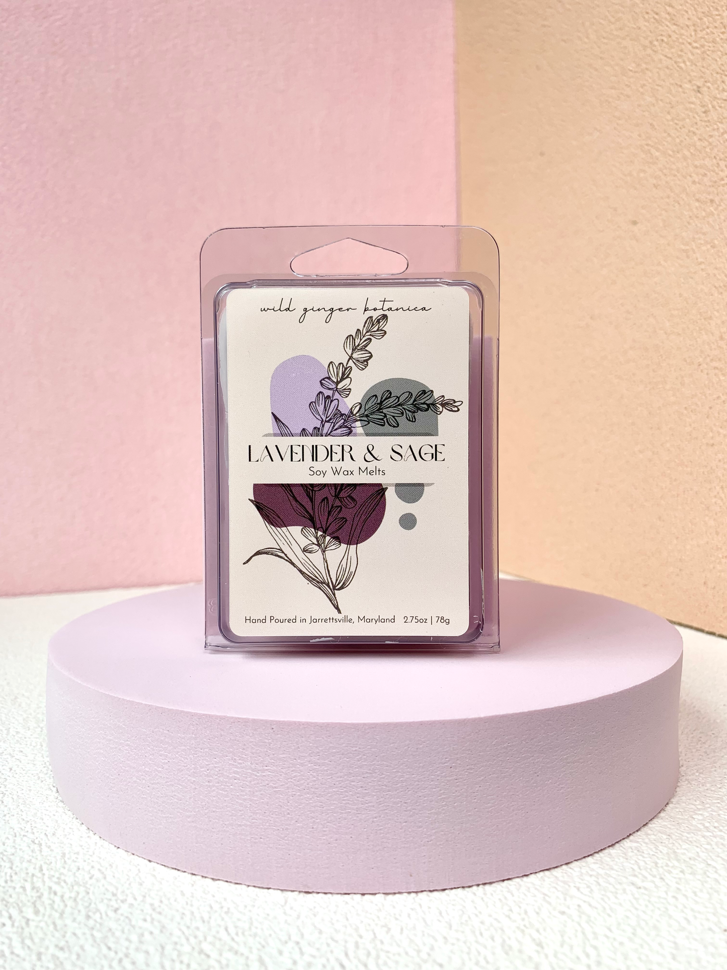 Lavender & Sage - 6pc Wax Melts