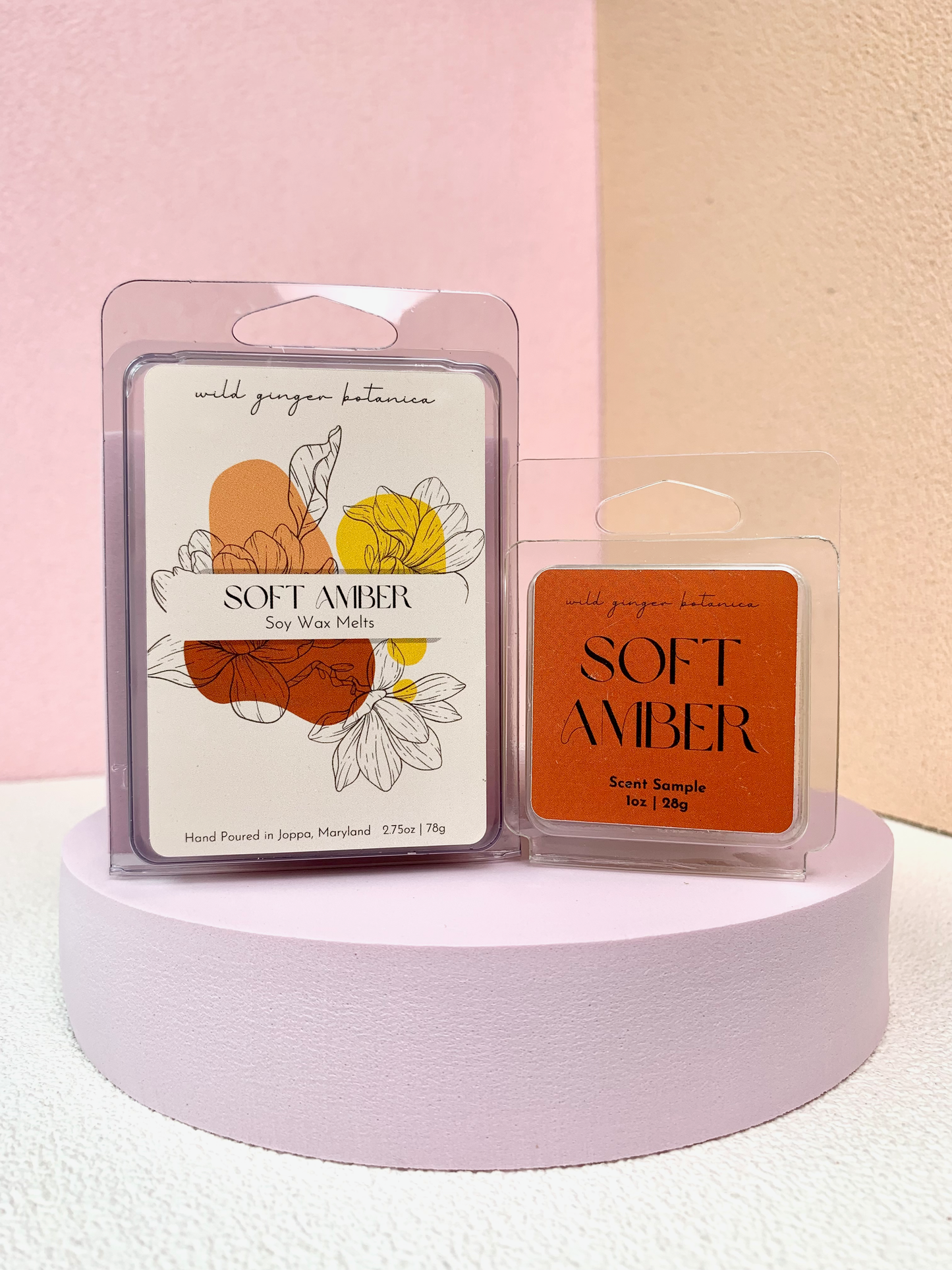 Soft Amber - Wax Melt Single