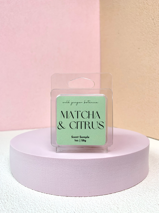 Matcha & Citrus - Wax Melt Single