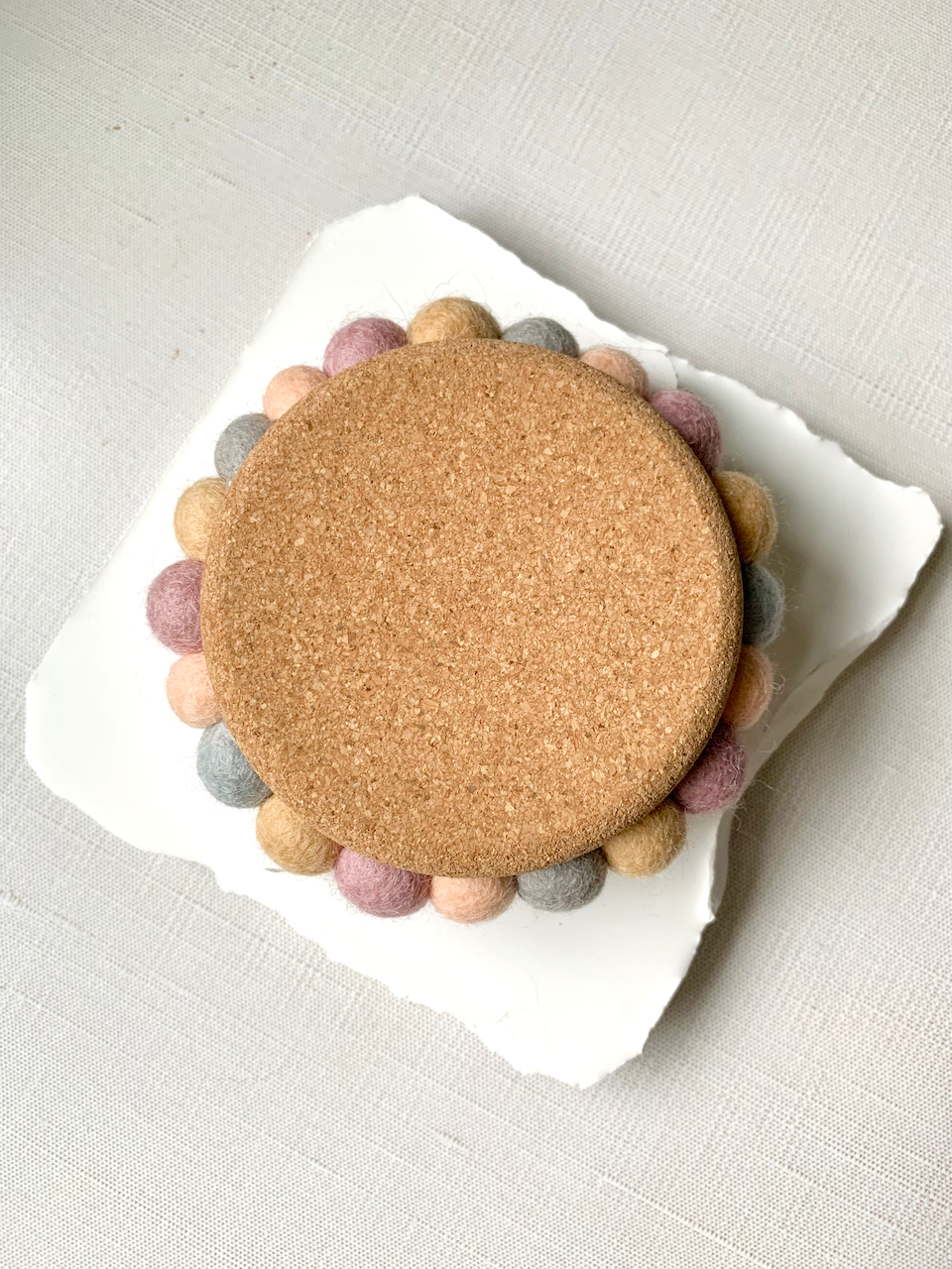 Bubble Coaster | Drink Coaster | 4" Round