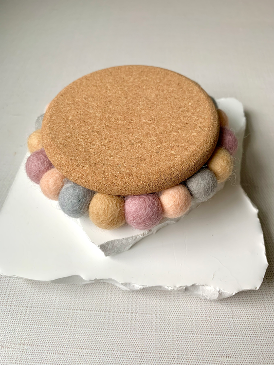Bubble Coaster | Drink Coaster | 4" Round