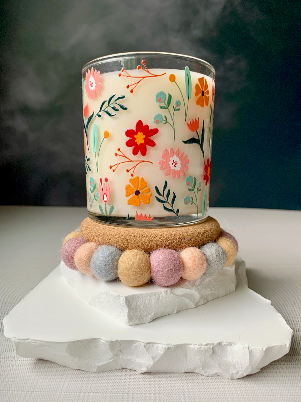 Bubble Coaster | Drink Coaster | 4" Round