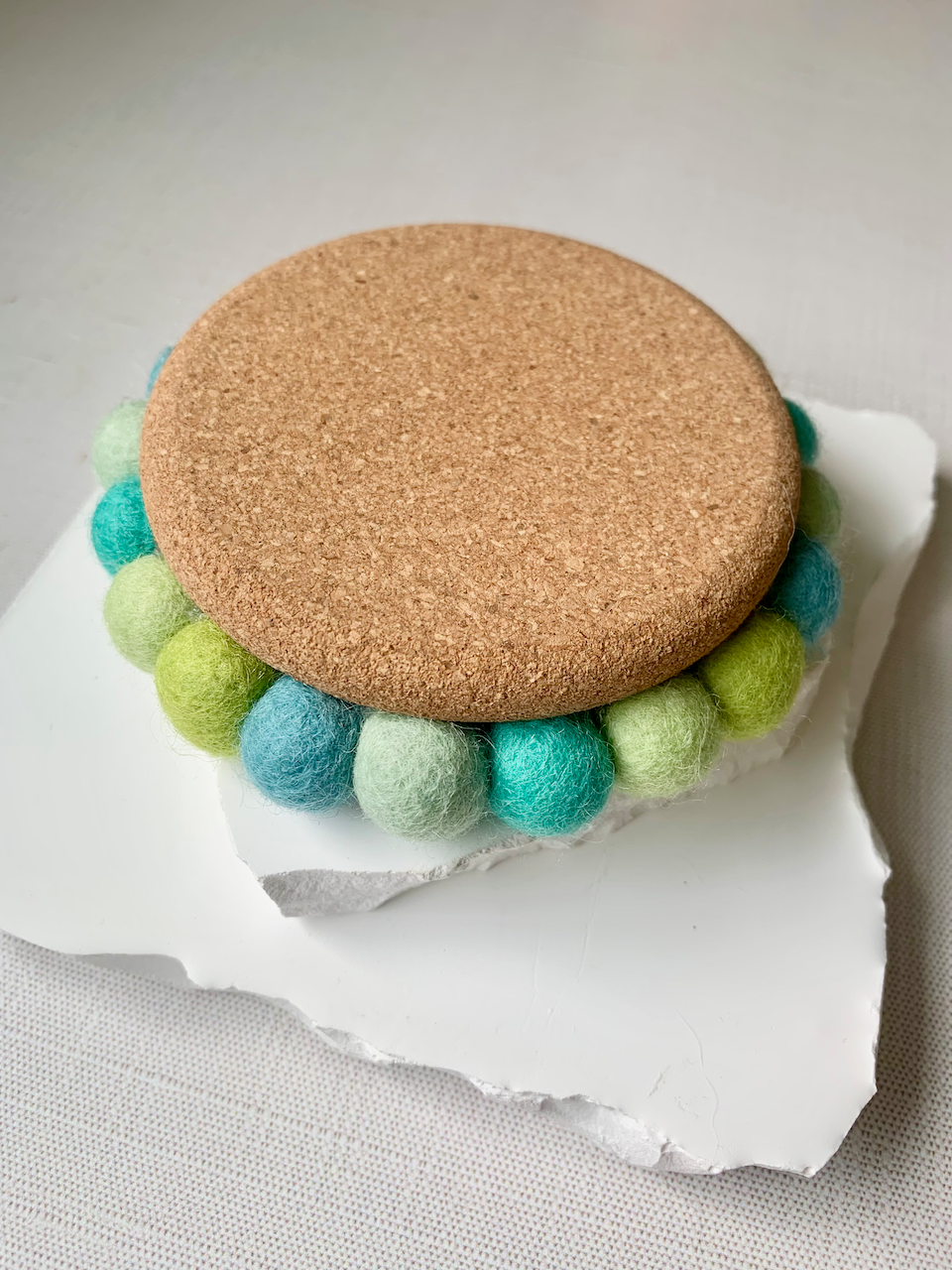 Bubble Coaster | Drink Coaster | 4" Round