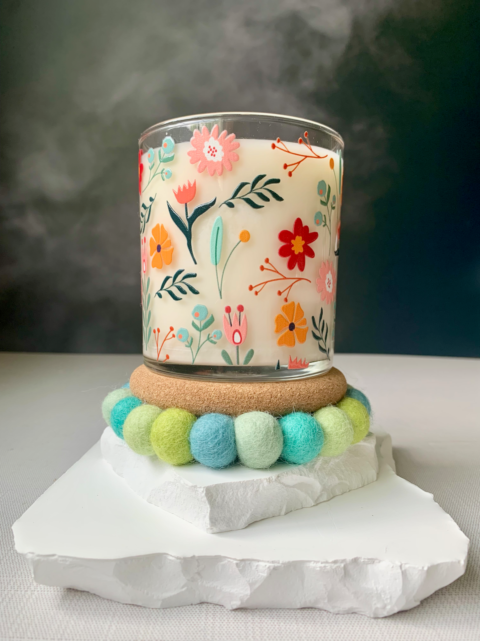 Bubble Coaster | Drink Coaster | 4" Round