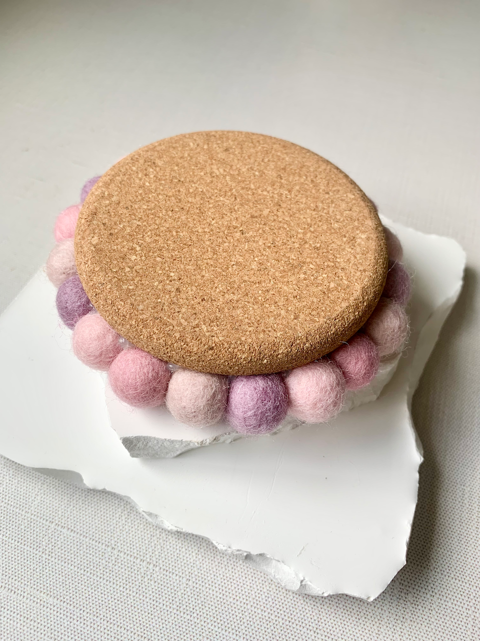 Bubble Coaster | Drink Coaster | 4" Round