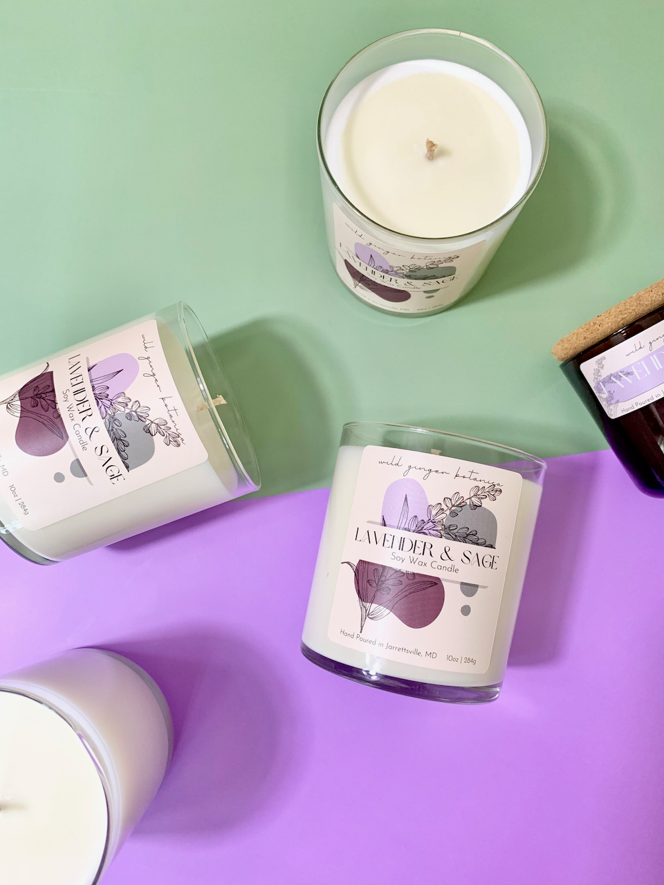 Lavender & Sage - 10oz Candle