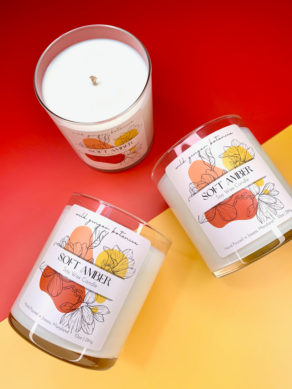 Soft Amber - 10oz Candle