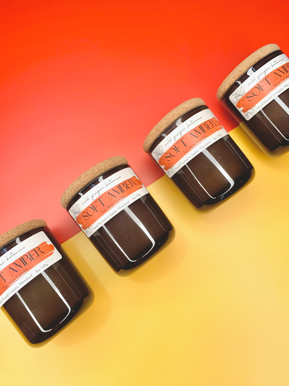 Soft Amber - 3oz Candle