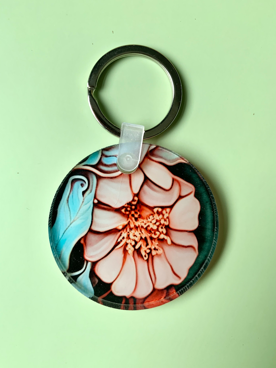 Moody Floral 2 - Acrylic Keychain