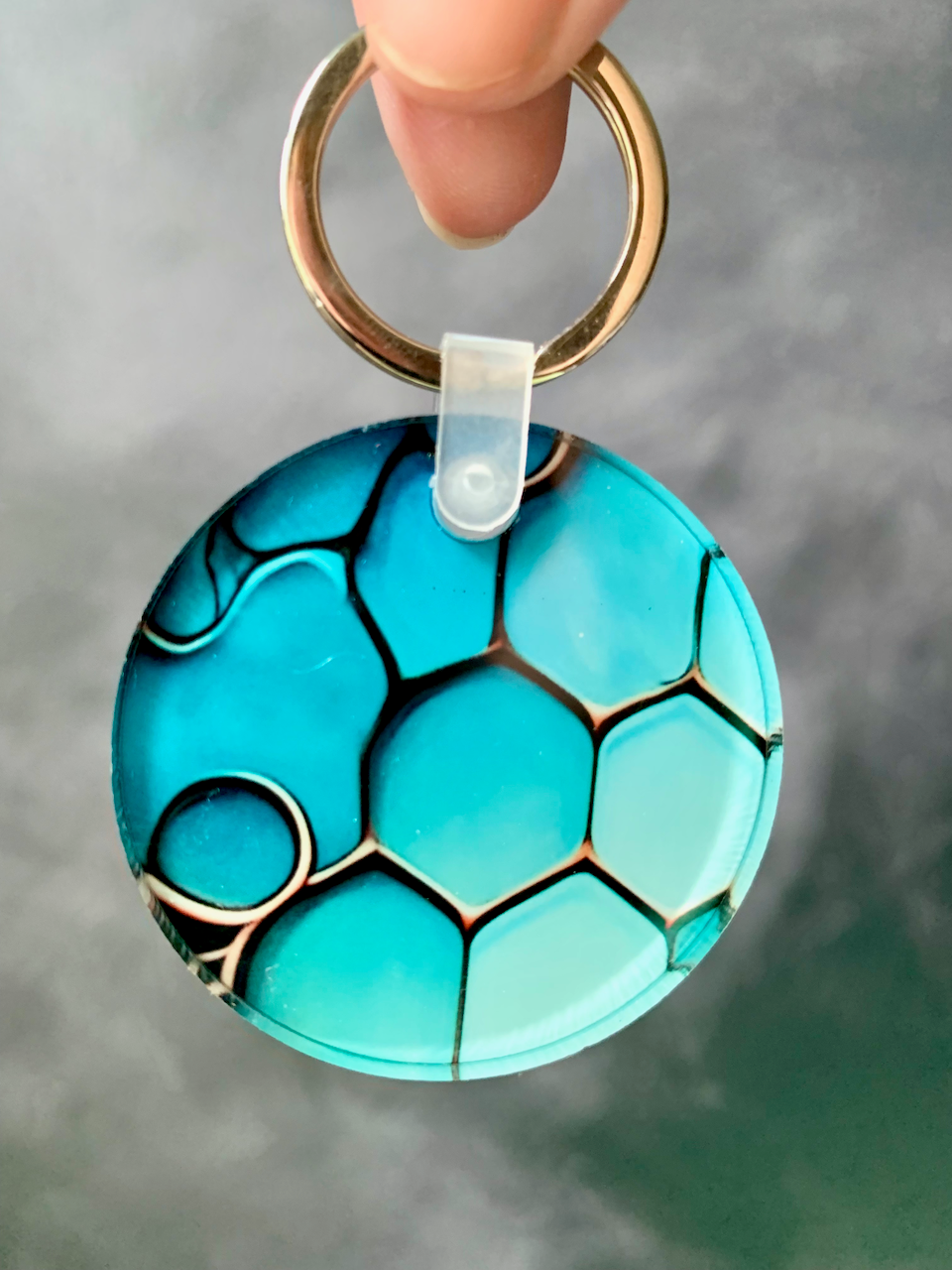 Blue Hive - Acrylic Keychain